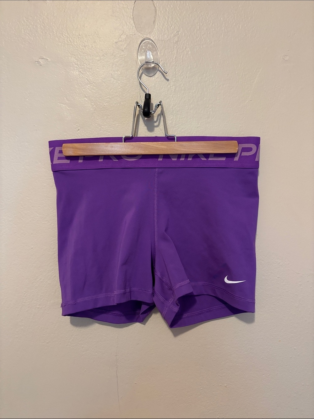 Nike Purple Performance Compression Shorts